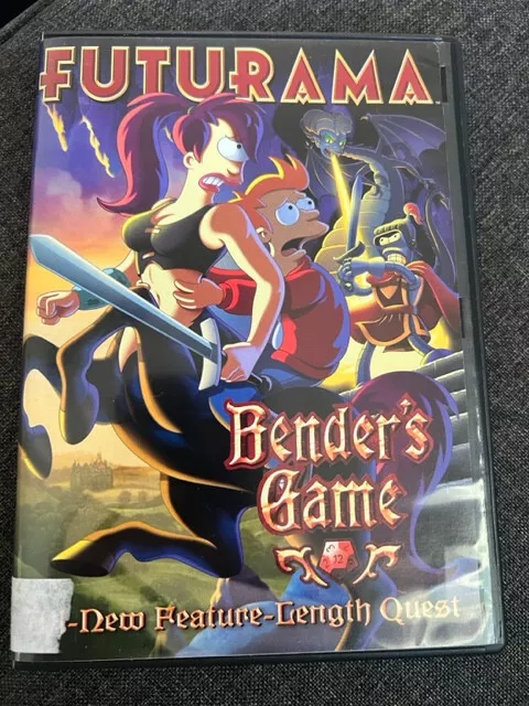 Futurama Bender s Game DVD Billy West John DiMaggio D D