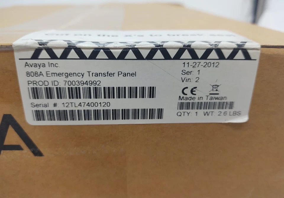 New Avaya/Lucent 808A Emergency Transfer Panel - Image 2 of 2