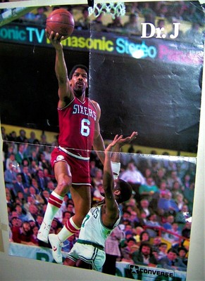 dr j converse poster