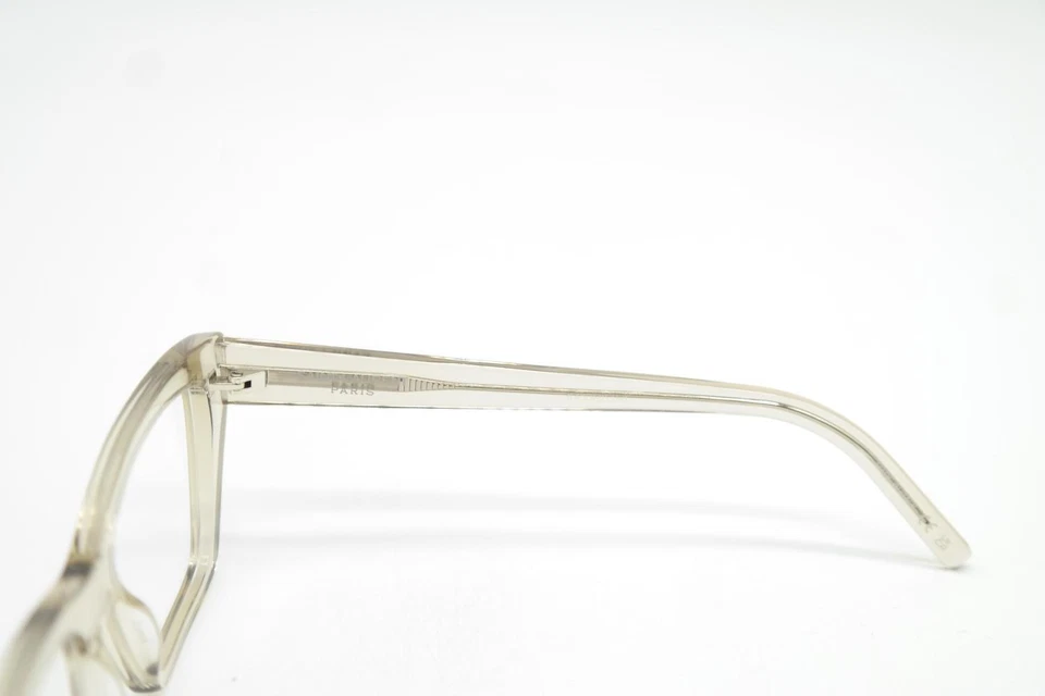 Lunettes Saint Laurent SL 276 MICA Transparent Argent Carré Monture Neuve - Photo 4/4