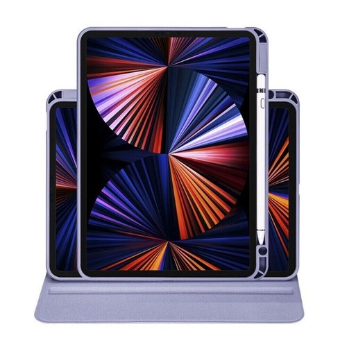 Für iPad 10/9/8/7/6/5. Air Pro 11 12.9 13 2024 Drehbare Hülle Leder Smart Cover - Bild 23 von 81