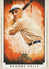 2015 Diamond Kings #56 George Kelly New York Yankees HOF