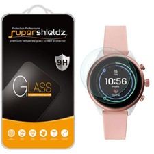 2X Supershieldz Tempered Glass Screen Protector for Fossil Sport Smartwatch 41mm