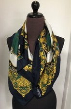 Foulard Carré TORRENTE, Étole, Écharpe Vintage