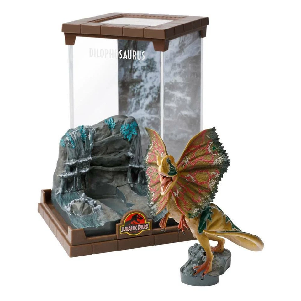 Jurassic Park Creature PVC Diorama Dilophosaurus 18 cm Statue Figur