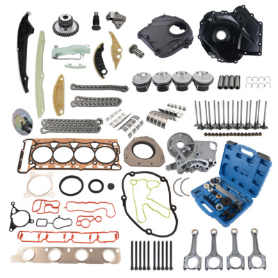 For Audi VW 2.0 A4 Jetta EA888 Gen2 Engine Overhaul Rebuild Kit Timing Chain Kit