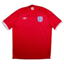 ENGLAND 2010/12 Umbro Away Football Shirt XL Mens Vintage Soccer Jersey