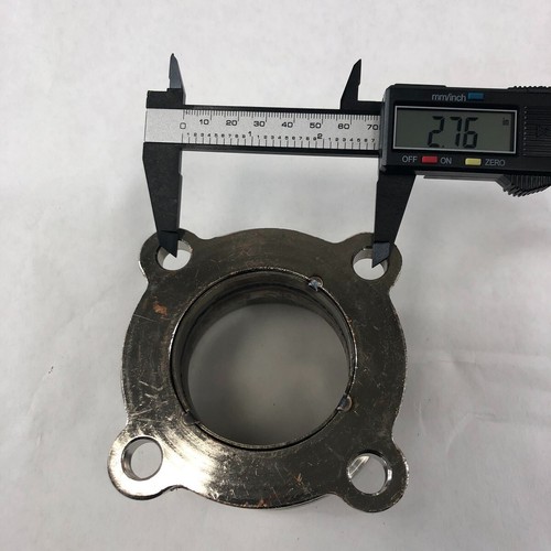 Brida de banda en V de 3" a GT35 GT3582 4 pernos turbo cargador brida adaptador de conversión - Imagen 7 de 8