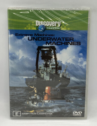 Extreme Machines: Underwater Machines - New & Sealed Region 4 DVD - Free Post - Picture 1 of 2