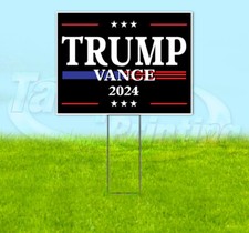 TRUMP VANCE 2024 MAGA FJB 18x24 Yard Sign Snipe Election YS00053