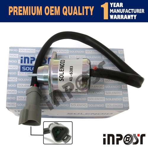 Stop Shutdown Shut Off Solenoid Yanmar Engine Replaces Thermo King TK 41-6383 - Foto 8