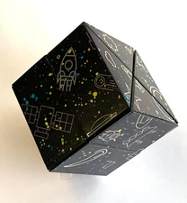 Shape Shifting Cube-Shahshi  FidgeBo Cube Great Stocking Stuffer!