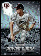 Bryce Miller 2021 Panini Prizm Draft Picks #PS-BM Power Surge Silver