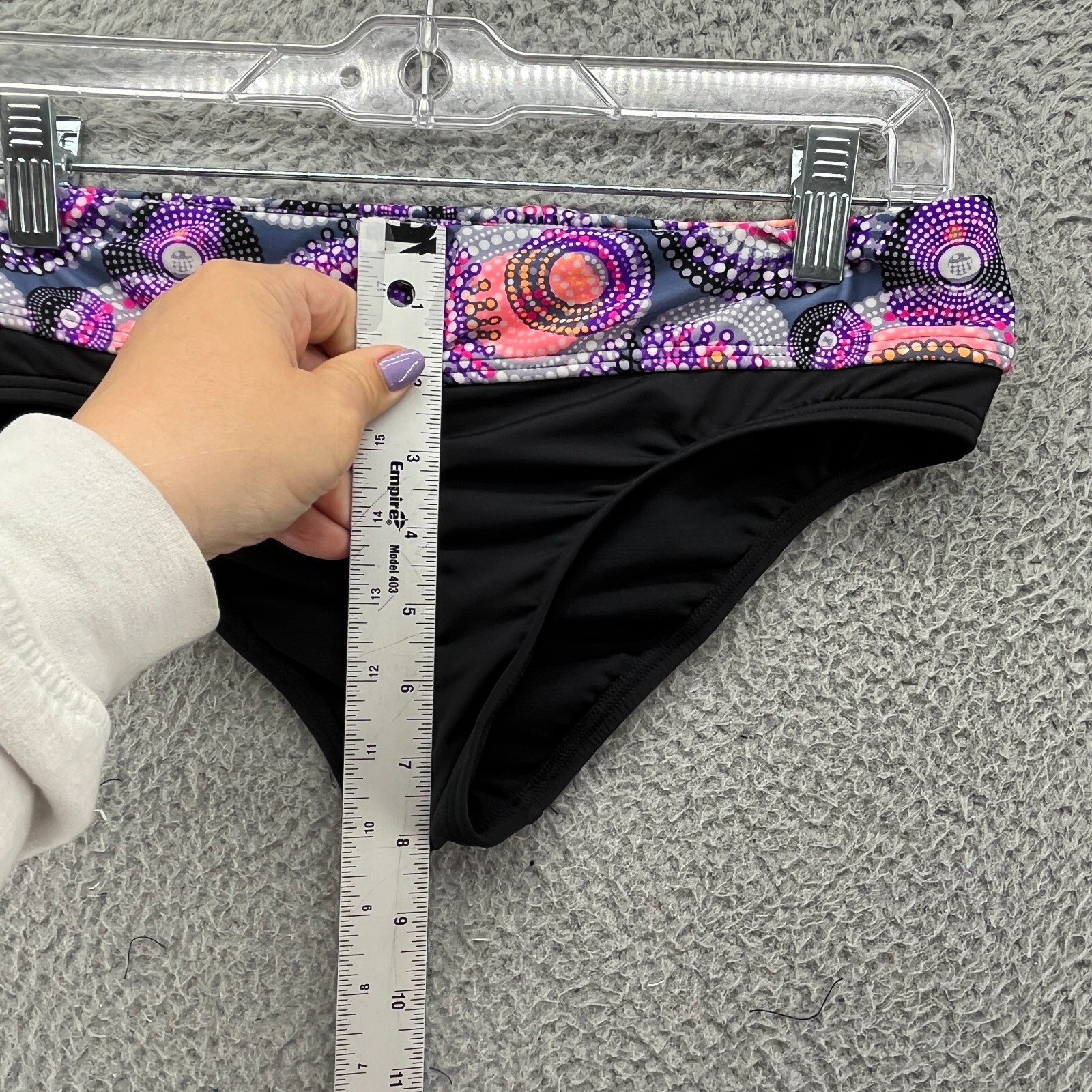 TYR Swimwear Womens Small Black Bikini Bottom NWOT