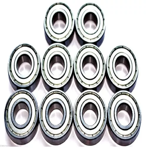 10er Pack 6000 2Z ZZ 60002Z ZZ metallgeschirmt WM1/MSB Markenlager 10x26x8mm - Bild 1 von 1