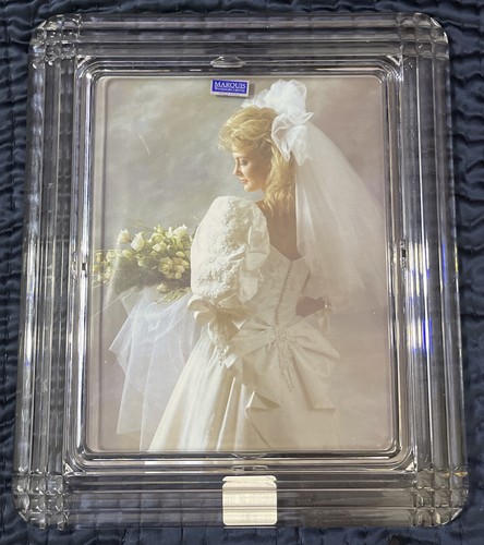 Marquis Waterford Lead Crystal Julie 8x10 Photo Frame