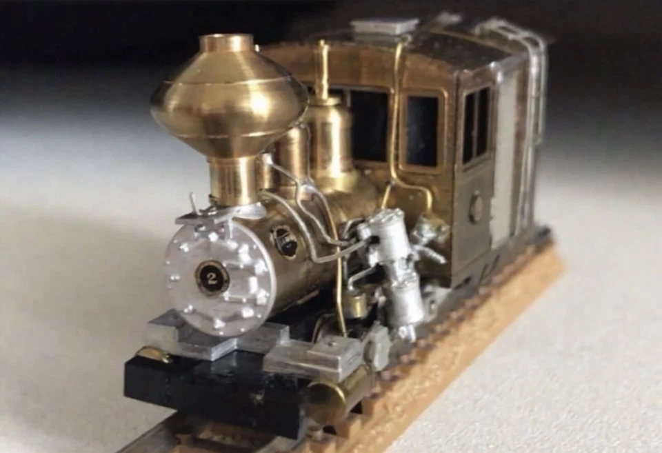 HOn30/HOe/HOn2-1/2 Imon 0-4-2 Baldwin Onneyu Steam Locomotive Kit H0e BLW Engine - Immagine 2 di 4