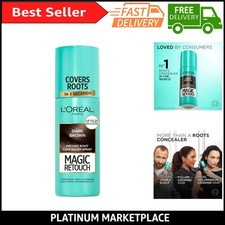 L Oreal Paris Magic Retouch Instant Root Touch Up Concealer Spray Dark Brown