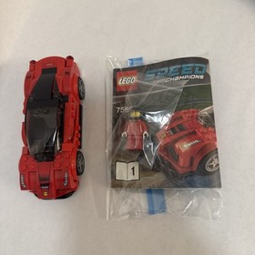 LEGO Speed Champions 75899 LaFerrari Complete w/ Minifigure & Manuals Ferrari