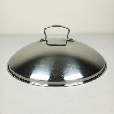 Belgique Pot Lid Stainless Steel 12'' Clean Replacement Dome