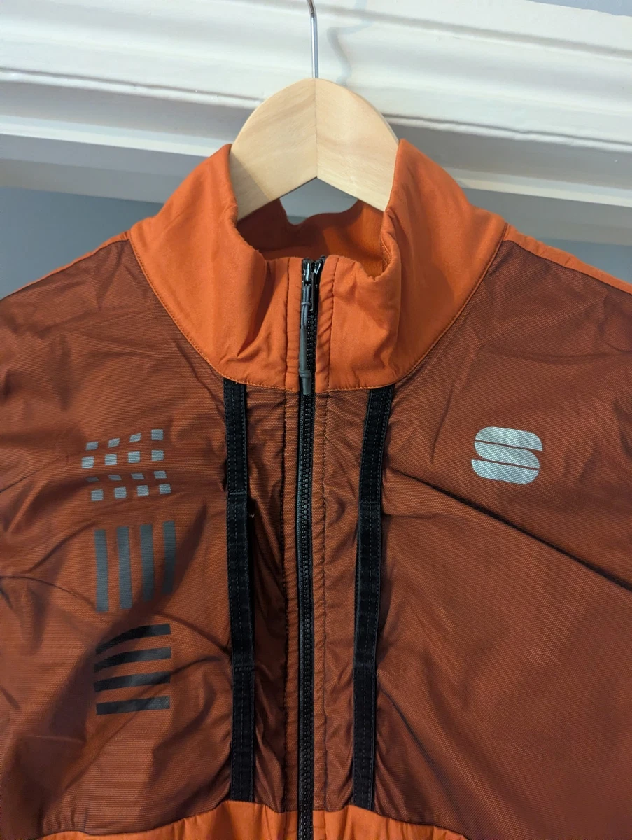 Sportful Giara Thermal Gilet Men's XXL Sienna Orange Great Used Condition