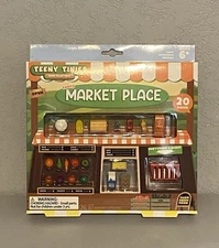 Teeny Tinies Market Place Play set. New!