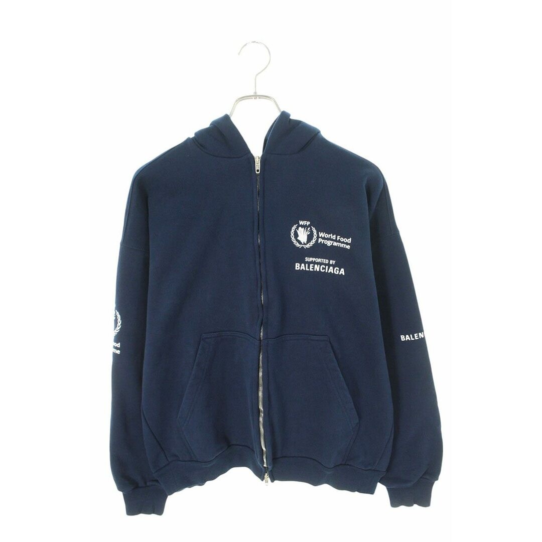 【VIPセール】BALENCIAGA 早い者勝ちセール! フーディ 770939 Balenciaga 770939 TQVB7 WFP Zip Up Hoodie Mens XXS Used