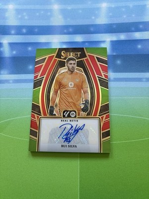 2023-24 Panini Select La Liga Auto Rui Silva Red Real Betis