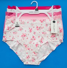 Laura Ashley 5 pairs Size L Soft Fit Briefs U...