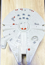 Star Wars Millennium Falcon Vehicle Replica Display Model with Black Stand