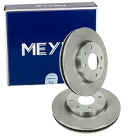 2X Meyle Bremsscheiben 276Mm BelÜFtet Vorne Passend FÜR Mitsubishi Galant Lancer