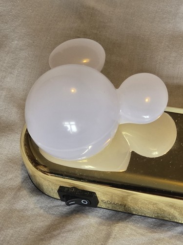 Mickey Mouse Disney 3 Strip LED Dressing Light Battery Operated VGC - Picture 4 of 14