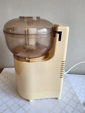 Sunbeam Oskar 14081 Food Processor Chopper Made in France Vintage 1985 Tested