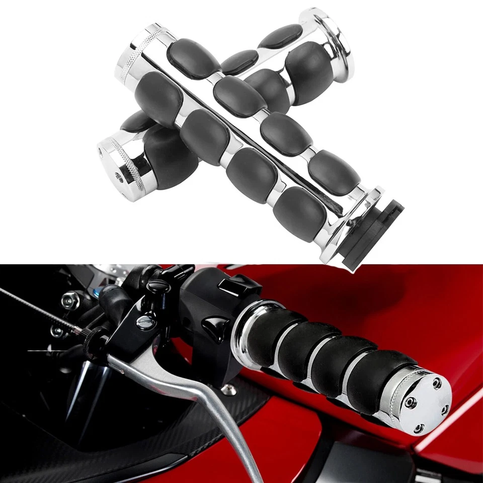 Empuñaduras de manija de motocicleta para Yamaha V Star 650/1100 Classic/Personalizadas 1999-2006 Foto 2 de 4