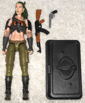 2011 Zanya (Dreadnoks Battle Set) - 100% complete (GI Joe figure