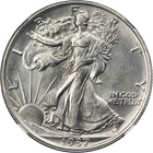 1937-P Walking Liberty Half NGC AU55 Nice Luster Nice Strike
