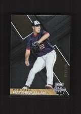 2019 Panini Elite Extra Edition #81 Matthew Allan New York Mets #/999