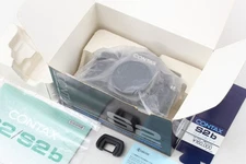 LATE MODEL【TOP MINT IN BOX】Contax S2b Black 35mm SLR Film Camera Body From JAPAN