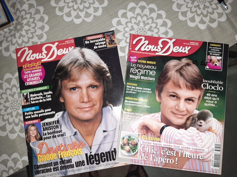 CLAUDE FRANCOIS LOT DE 2 NOUS DEUX - Photo 1/1