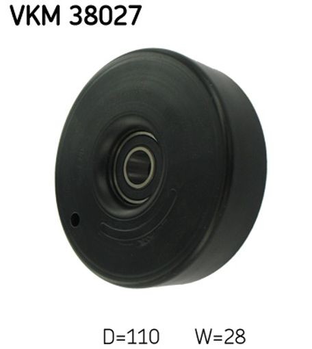 Skf Umlenk-/Führungsrolle, Keilrippenriemen [Hersteller-Nr. VKM38027] für VW, Mercedes-Benz - Bild 2