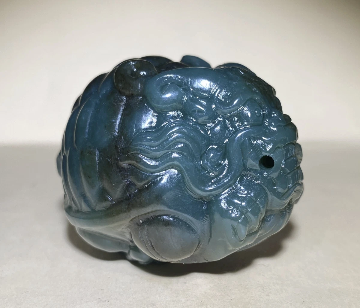 最終値下げ　中国骨董　貴重希少　古玉吊墜 蓝色古董原始玉中国古董项链和吊坠| eBay