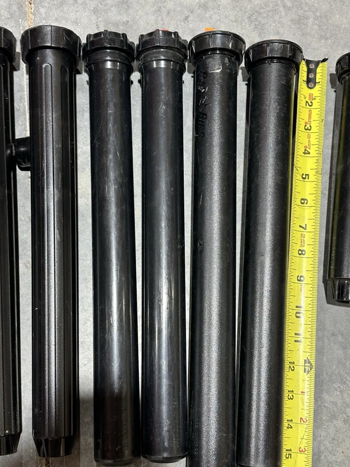 Lot Of 11 Pop-Up Sprinklers 12” & 6” Toro 570, Rain Bird 1800, Weathermatic Max - Image 4 of 4