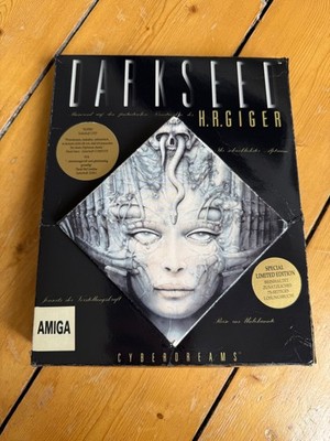 Darkseed - Commodore Amiga - Big Box - H.R. Giger - CyberDreams - 1992 selten