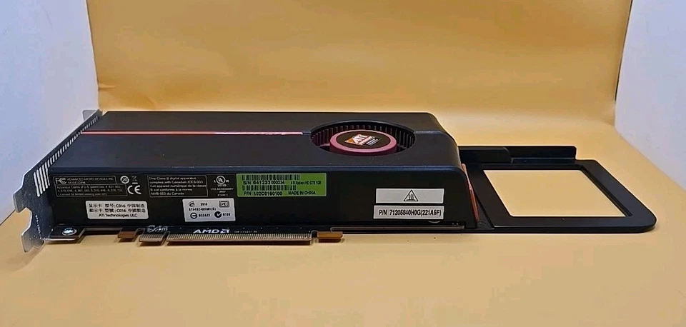 AMD ATI Radeon C016 HD 5770 1GB Premium Video Graphics Card - Image 2 of 4