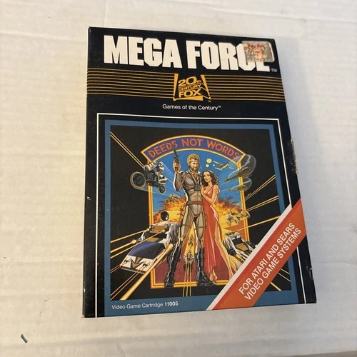 Mega Force Atari 2600 Complete in Box w/ Manual Pristine
