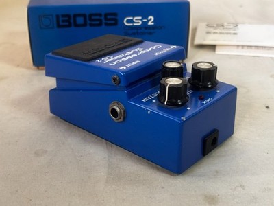 Boss CS-2 Compression Sustainer Black Label Made in Japan w/ box