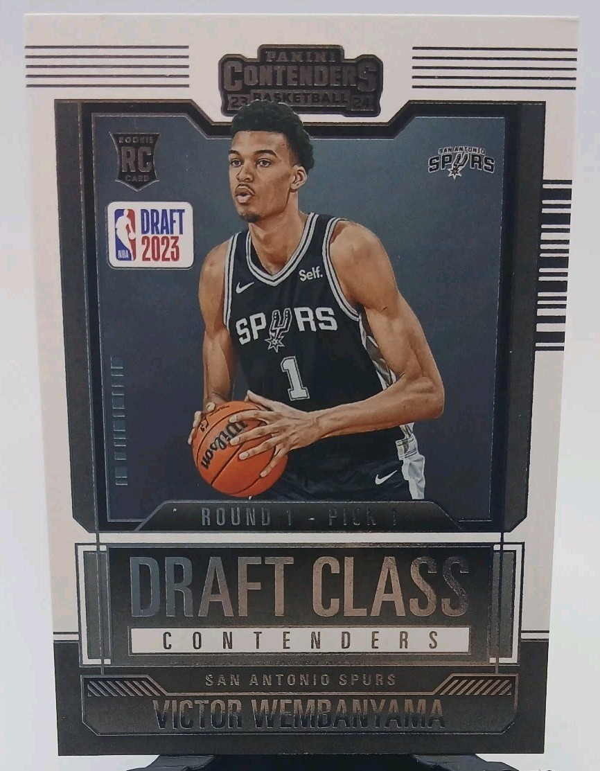 2023-24 Panini Contenders - 2023 Draft Class Contenders Victor Wembanyama #9 RC