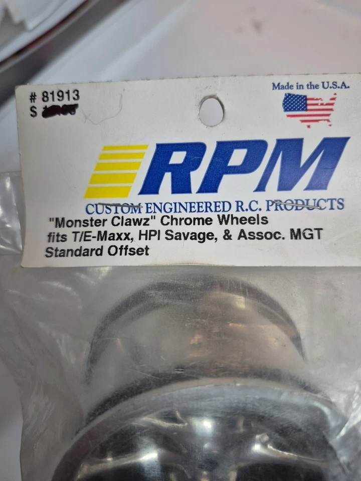 RPM Monster Clawz chrome wheels # 81913 - Image 4 of 4