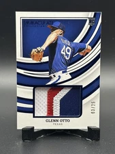 2022 Immaculate Collection #RRJ-GO Glenn Otto Rookie Jerseys Blue #/25