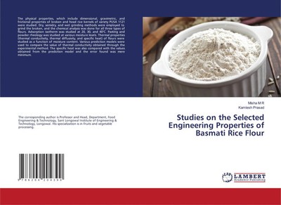 Studies on the Selected Engineering Properties of Basmati Rice Flour R (u. a.)